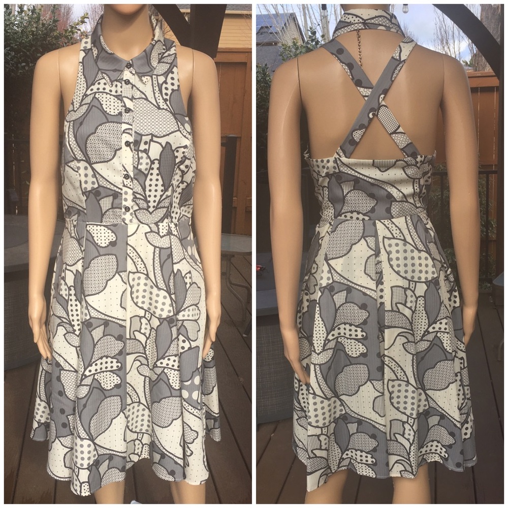 NWOT Anthropology Florie Halter Dress